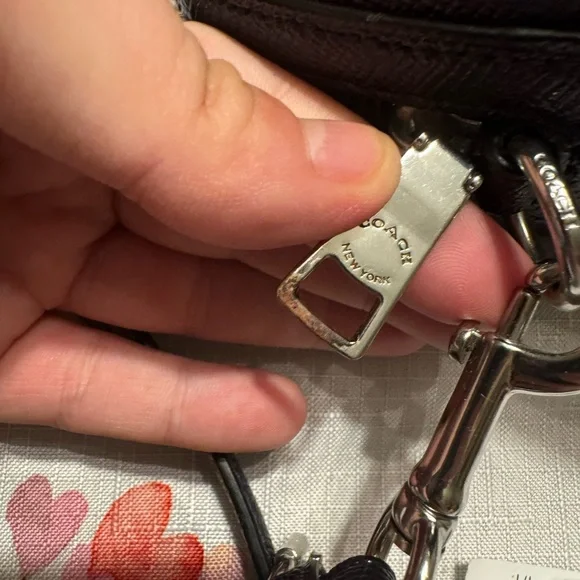 Coach Rowan Satchel Bag Navy Blue - Picture 15 of 15